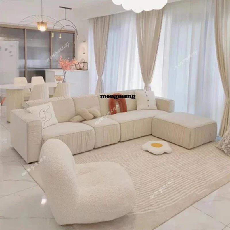 Hot sales Modern light luxury sofa Italian minimalist style luxury high-end living room latex technology cloth full sofa
Hot sales Modern light luxury sofa Italian minimalist style luxury high-end living room latex technology cloth full sofa