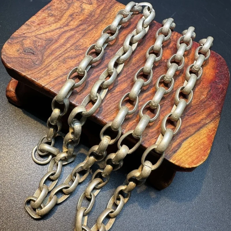 Antique Miscellaneous Collection Imitation Silver Chain White Copper Chain Pendant Accessories Neck Jewelry Matching Necklace
Antique Miscellaneous Collection Imitation Silver Chain White Copper Chain Pendant Accessories Neck Jewelry Matching Necklace