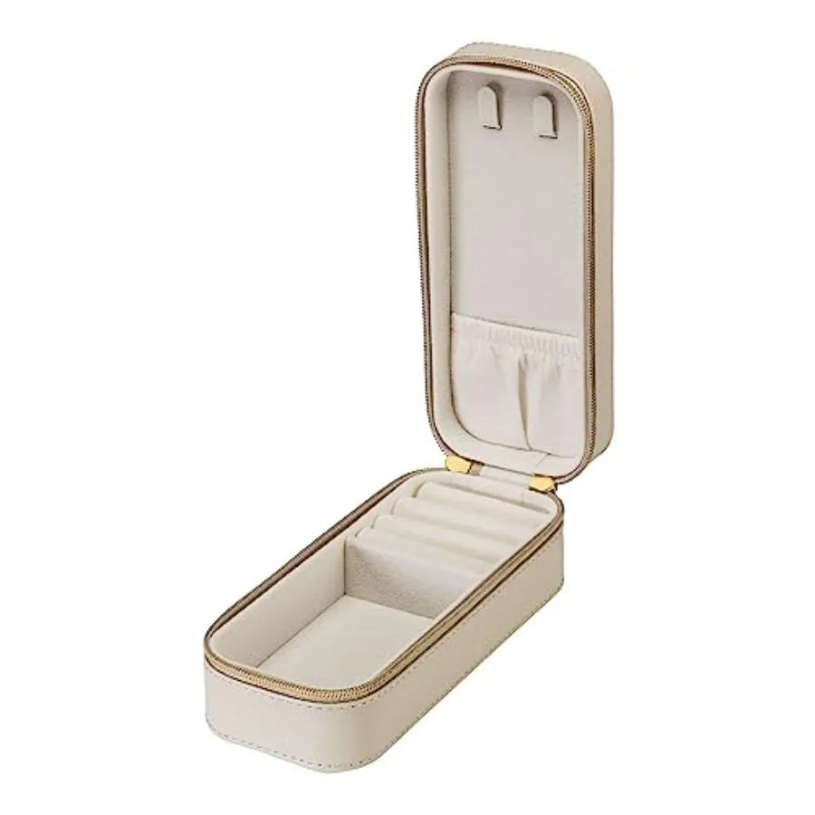 ® Дорожный футляр для драгоценностей Шкатулка для драгоценностей с элегантным компактным органайзером для ювелирных изделий из искусственной кожи для женщин Портативная дорожная шкатулка для драгоценностей 6,5
® Дорожный футляр для драгоценностей Шкатулка для драгоценностей с элегантным компактным органайзером для ювелирных изделий из искусственной кожи для женщин Портативная дорожная шкатулка для драгоценностей 6,5