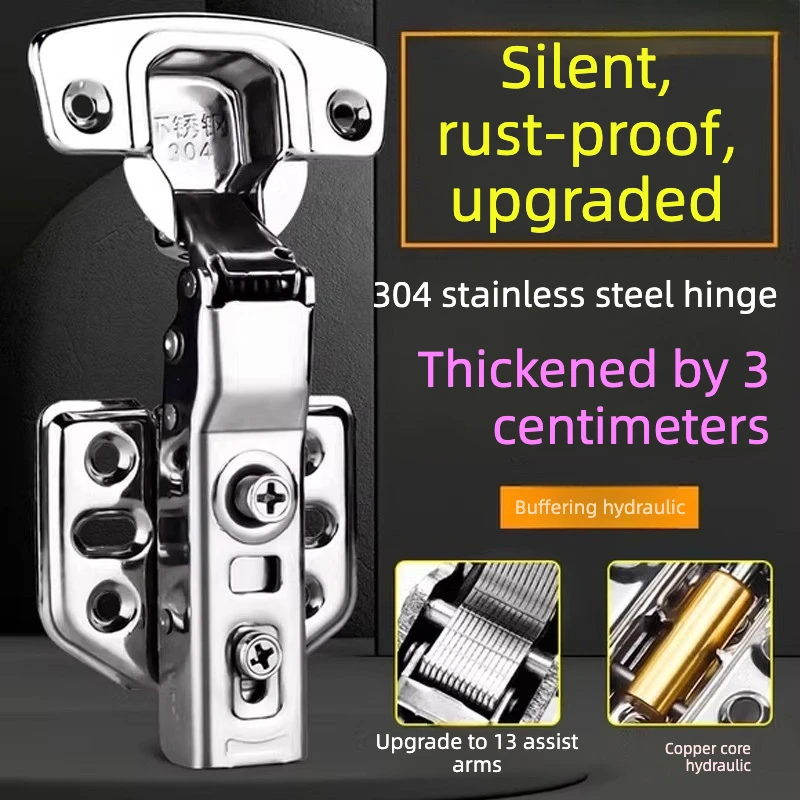 Hinge 304 Stainless Steel Aircraft Medium Hinge Spring Damping Cushioning Hardware Accessories Folding Cabinet Hinge
Hinge 304 Stainless Steel Aircraft Medium Hinge Spring Damping Cushioning Hardware Accessories Folding Cabinet Hinge