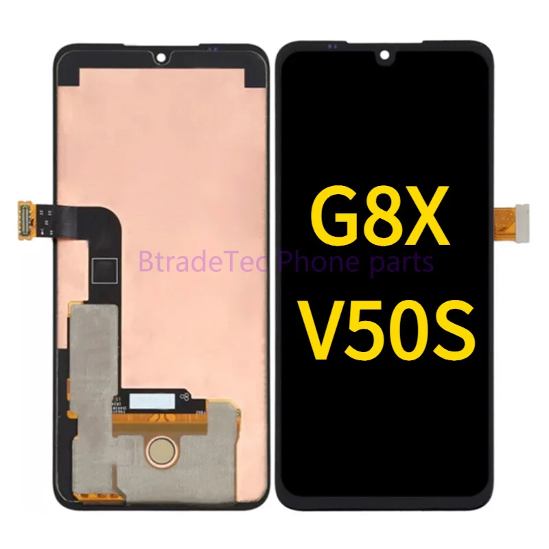 Original 6.4 "LCD display touch screen digitizer assembly fix for LG G8X V50s llmg850emw
Original 6.4 "LCD display touch screen digitizer assembly fix for LG G8X V50s llmg850emw