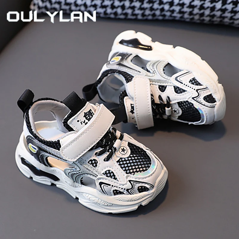 Oulylan 2025 Summer Beach Shoes Boys Girls Fashion Sports Sandals Classic Cut-outs Sneakers Casual Mesh Breathable Sandal
Oulylan 2025 Summer Beach Shoes Boys Girls Fashion Sports Sandals Classic Cut-outs Sneakers Casual Mesh Breathable Sandal