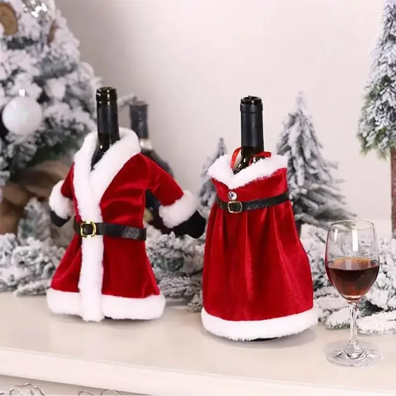 Knitted Santa Wine Bottle Covers - Christmas Sweater Bottle Decorations & Party Favor Supplies
Knitted Santa Wine Bottle Covers - Christmas Sweater Bottle Decorations & Party Favor Supplies