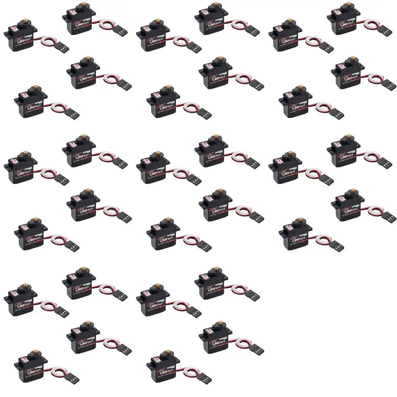 B78B-SURPASS HOBBY 32PCS S0009M 9G Digital Servos Metal Gear Servo 1.4KG Steering Gear For Airplane Boat Ship Plane
B78B-SURPASS HOBBY 32PCS S0009M 9G Digital Servos Metal Gear Servo 1.4KG Steering Gear For Airplane Boat Ship Plane