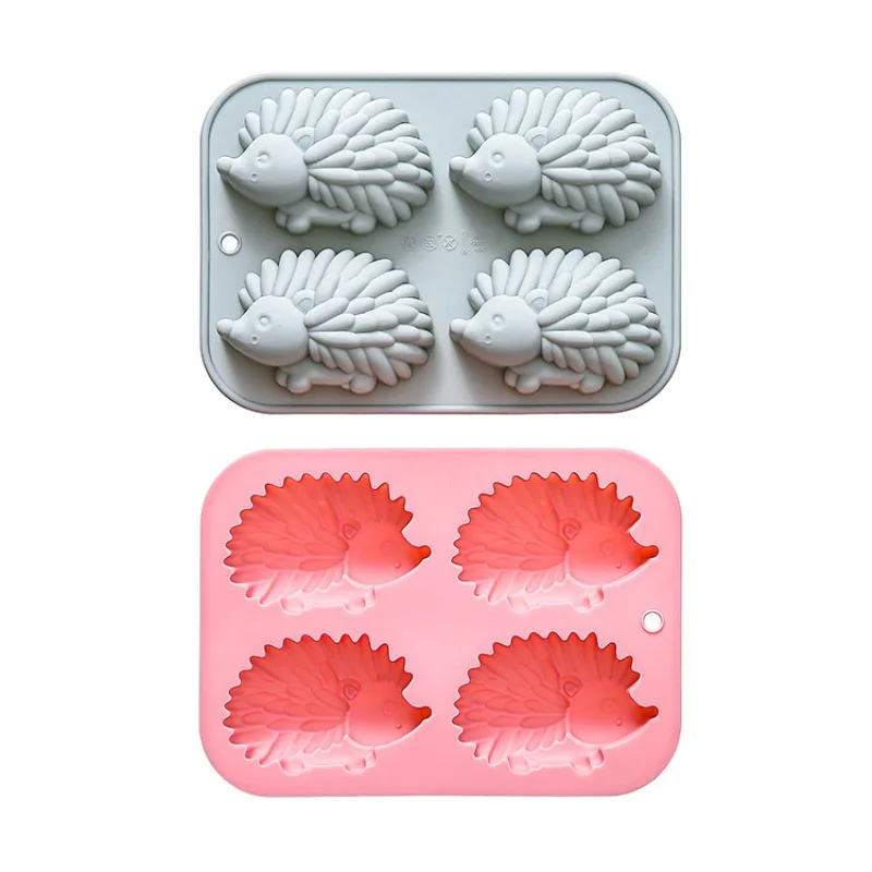 4 with Small Hedgehog Shape Silicone Mold, Chocolate Cake Mold, Baking Pan, Handmade Soap Epoxy Mold Cake Decoration Accessories
4 with Small Hedgehog Shape Silicone Mold, Chocolate Cake Mold, Baking Pan, Handmade Soap Epoxy Mold Cake Decoration Accessories