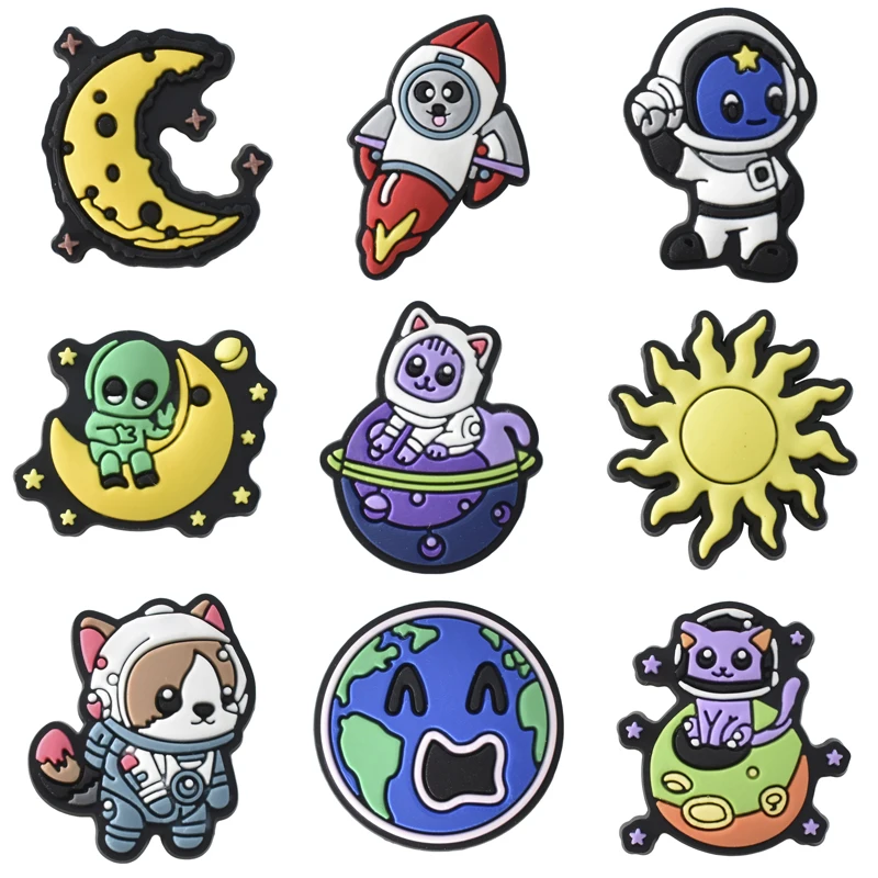 Shoe Charms for Crocs Accessories Astronaut Shoes Charm for Croc Decorations Pins Men Accessory Jeans Woman Clogs Clips Badges
Shoe Charms for Crocs Accessories Astronaut Shoes Charm for Croc Decorations Pins Men Accessory Jeans Woman Clogs Clips Badges