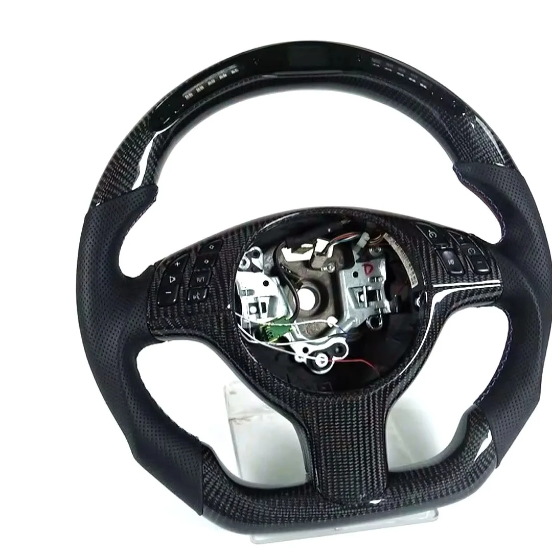 Intelligent LED Carbon Fiber Steering Wheel Is Suitable for Bmw 3 Series E46 E38 E39 E83 Sports Steering Wheel
Intelligent LED Carbon Fiber Steering Wheel Is Suitable for Bmw 3 Series E46 E38 E39 E83 Sports Steering Wheel