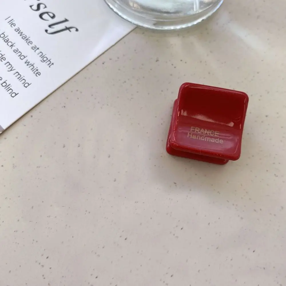 Retro Acetic Acid Mini Hair Claw Hair Grab Clip Square Acetate Hair Clips High Ponytail Clip Barrettes Daily
Retro Acetic Acid Mini Hair Claw Hair Grab Clip Square Acetate Hair Clips High Ponytail Clip Barrettes Daily