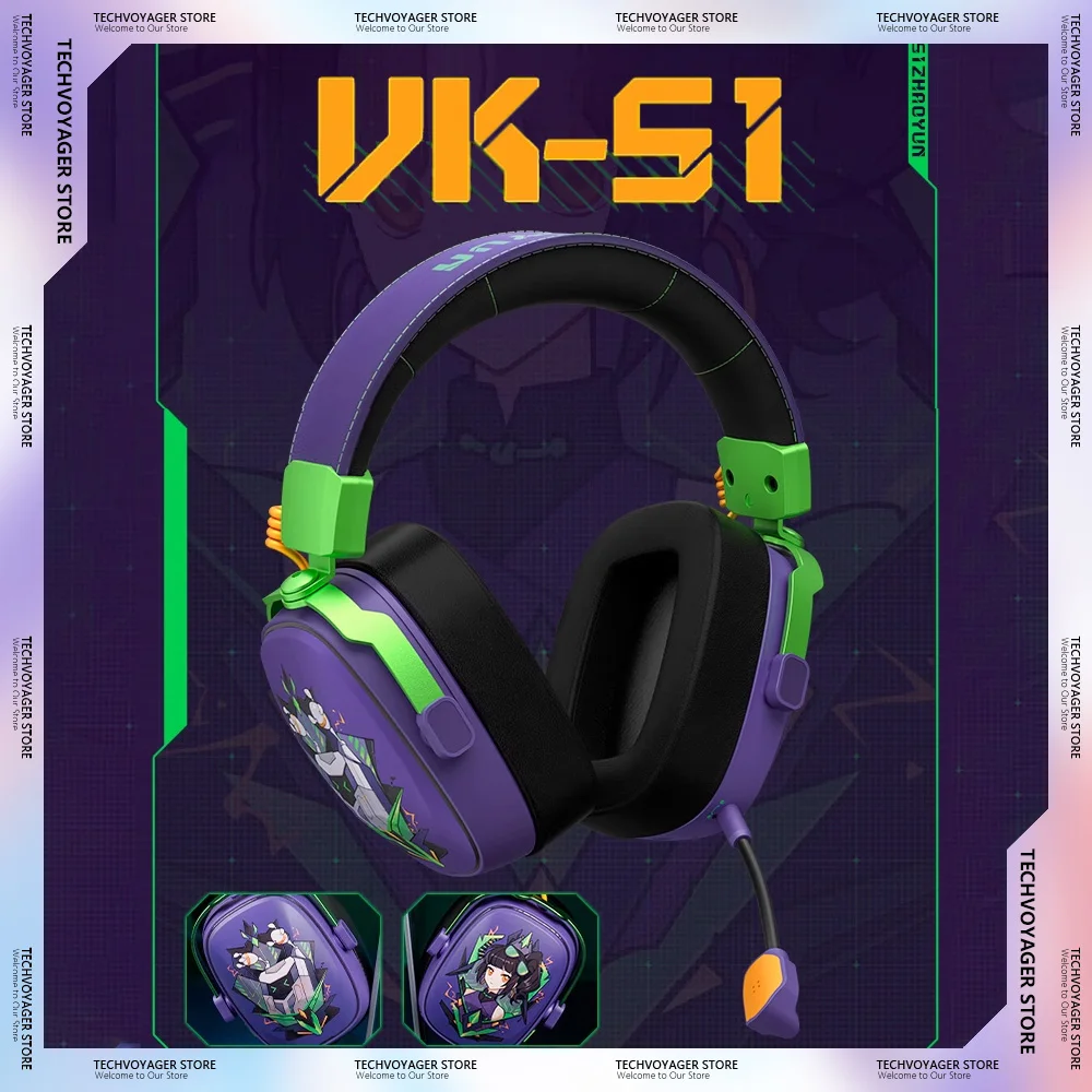 VALKYRIE VK S1 Headphones HiFi Low Latency E-sports Chip Noise Reduction Custom Wireless Tri-Mode Gaming Headphone PC Accessory
VALKYRIE VK S1 Headphones HiFi Low Latency E-sports Chip Noise Reduction Custom Wireless Tri-Mode Gaming Headphone PC Accessory