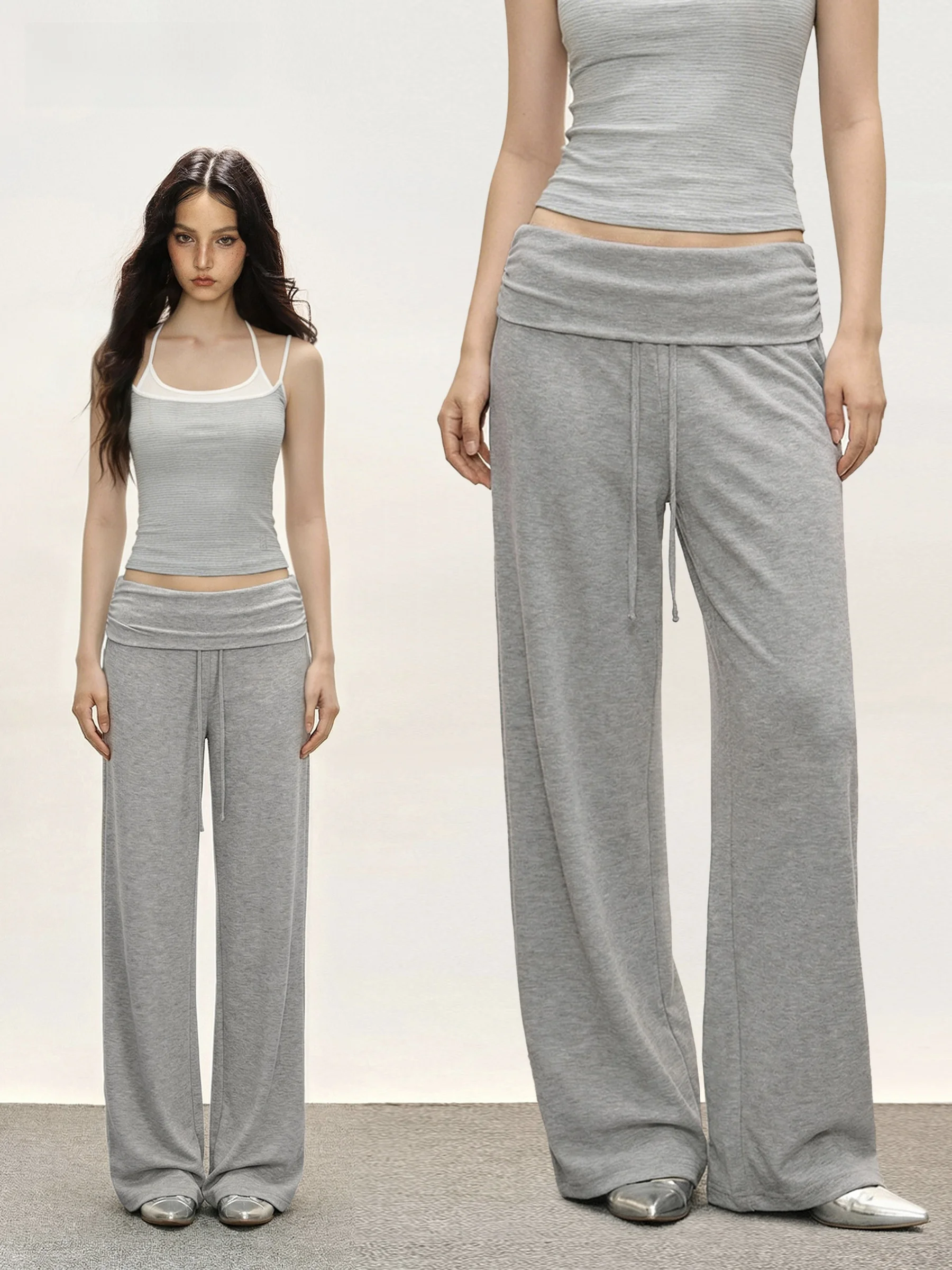 Low Waist Casual Pants Women's Summer Slimming Straight Leg Trousers American Style Loose Fit Drapey Belted Straight Tube Lon...
Low Waist Casual Pants Women's Summer Slimming Straight Leg Trousers American Style Loose Fit Drapey Belted Straight Tube Lon...