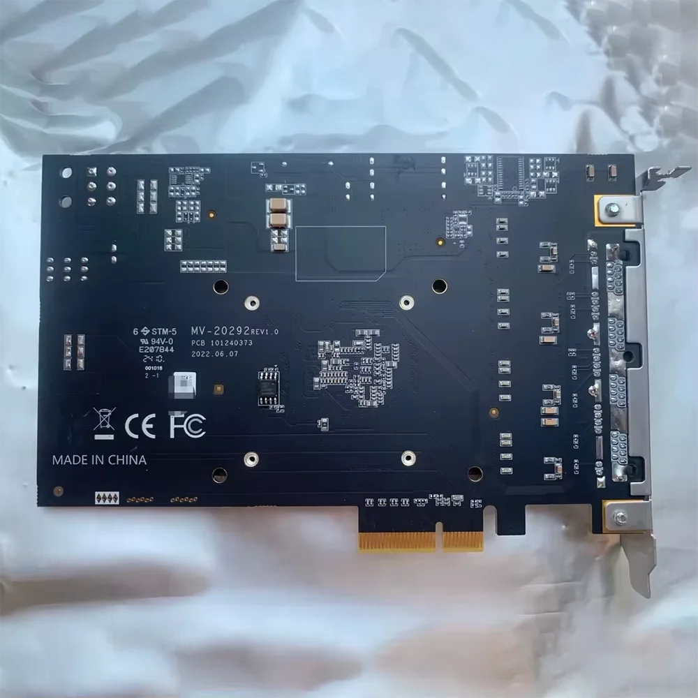 Four-channel acquisition card MV-GE2204
Four-channel acquisition card MV-GE2204