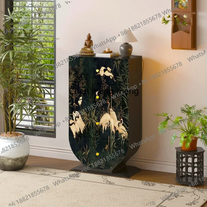 French medieval solid wood four-bucket chest of drawers living room bedroom bedside art cabinet storage
French medieval solid wood four-bucket chest of drawers living room bedroom bedside art cabinet storage