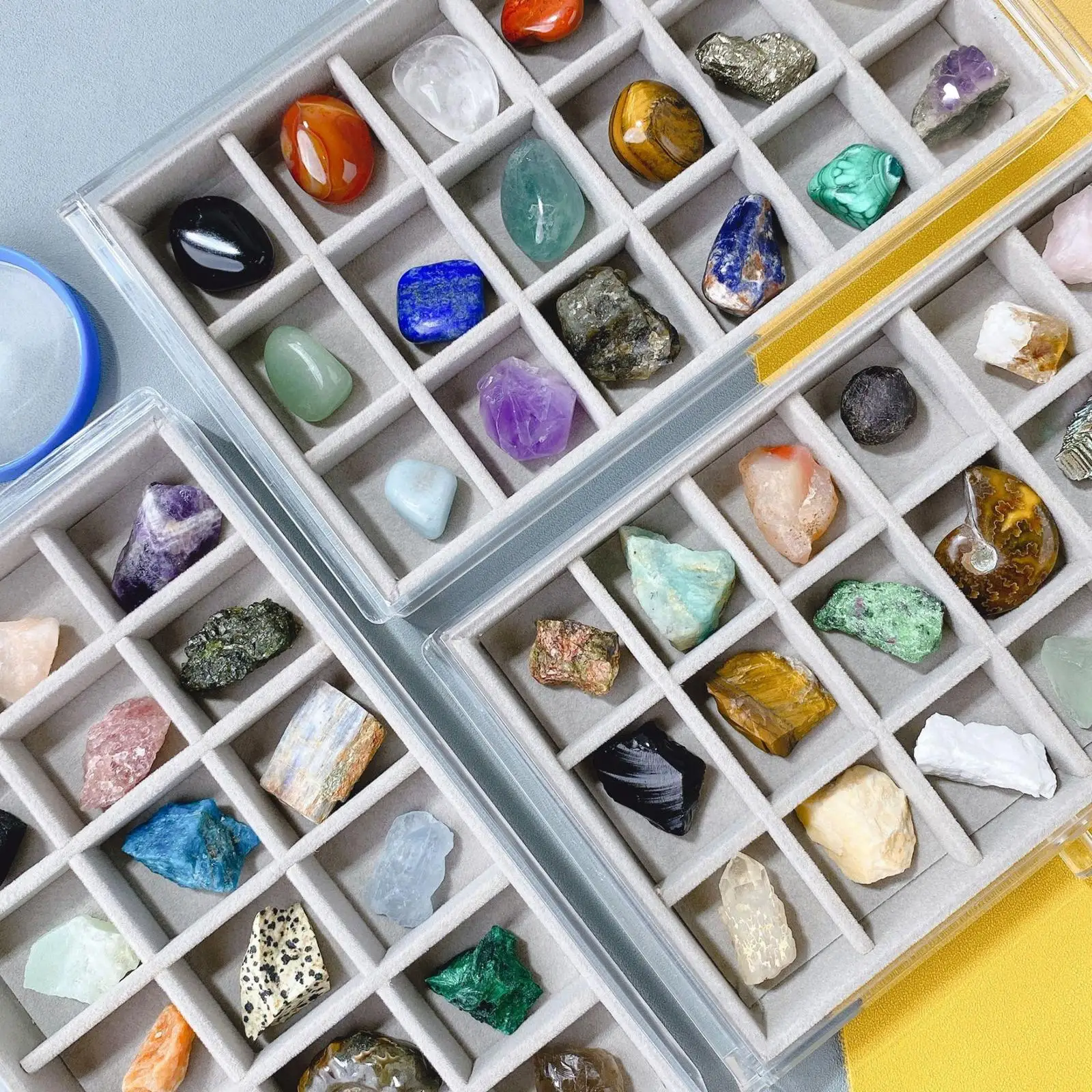 Geology Science Exploration Kit for Kids - 3 Layer Display Box with Rock Collection and Learning Toys
Geology Science Exploration Kit for Kids - 3 Layer Display Box with Rock Collection and Learning Toys