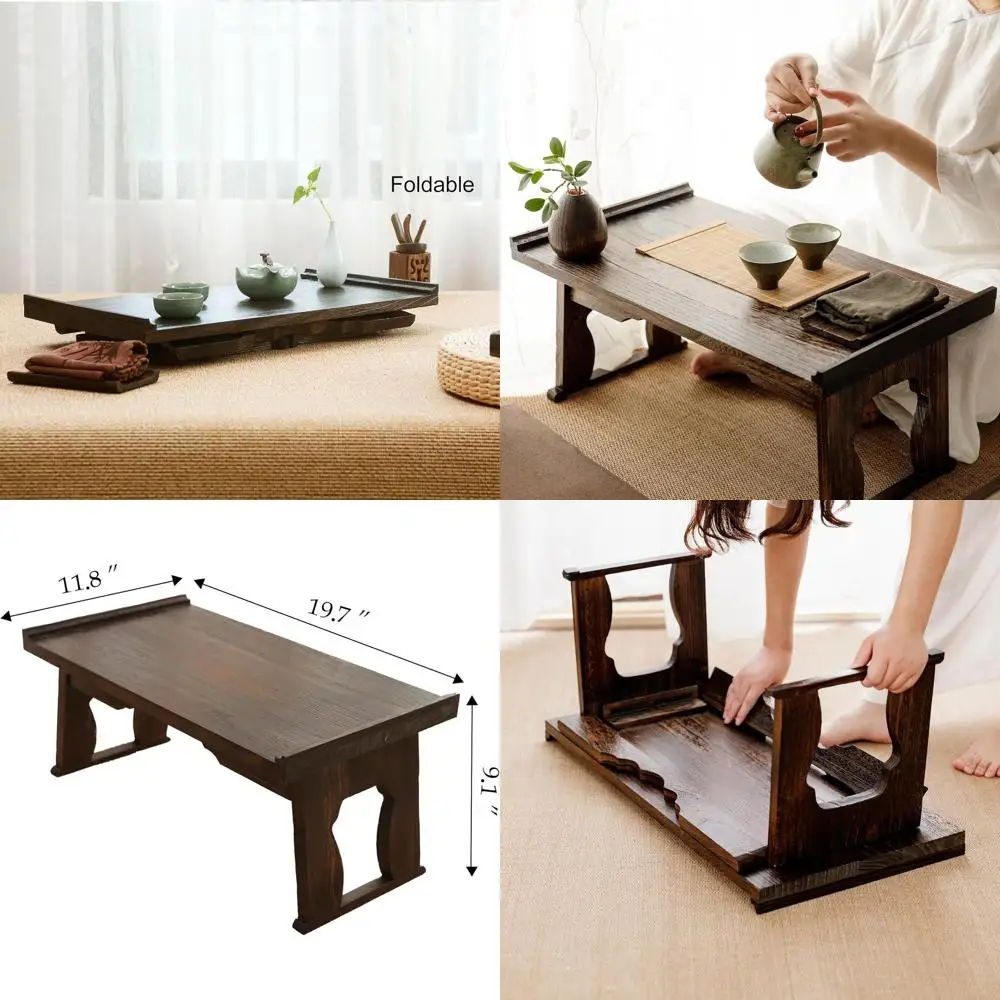 Adjustable Japanese Wooden Table: Ideal for Coffee, Living Room, Bed Desk, Meditation, Laptop Use
Adjustable Japanese Wooden Table: Ideal for Coffee, Living Room, Bed Desk, Meditation, Laptop Use