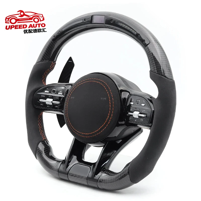 Sport LED Carbon Car Steering Wheel for Mercedes-Benz AMG w167 w177 w205 w206 w213 w217 w222 w223 x253 w290 w292 w463
Sport LED Carbon Car Steering Wheel for Mercedes-Benz AMG w167 w177 w205 w206 w213 w217 w222 w223 x253 w290 w292 w463
