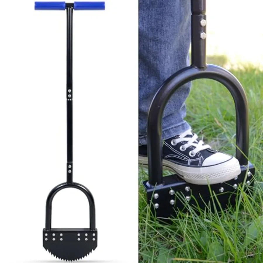 Edger Lawn Tool 41in Border Edger with Tempered Spring Steel Blade Long Rubber Handle Wide Footplate Rustproof Manganese Steel
Edger Lawn Tool 41in Border Edger with Tempered Spring Steel Blade Long Rubber Handle Wide Footplate Rustproof Manganese Steel