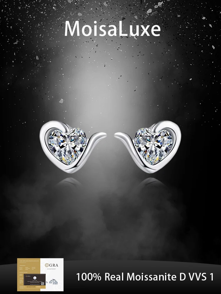 Официальный магазин MoisaLuxe, муассанит, Plata, стерлинговое серебро 925, модные ювелирные изделия, серьги специальной формы для любви, обручи, пирсинг
Официальный магазин MoisaLuxe, муассанит, Plata, стерлинговое серебро 925, модные ювелирные изделия, серьги специальной формы для любви, обручи, пирсинг