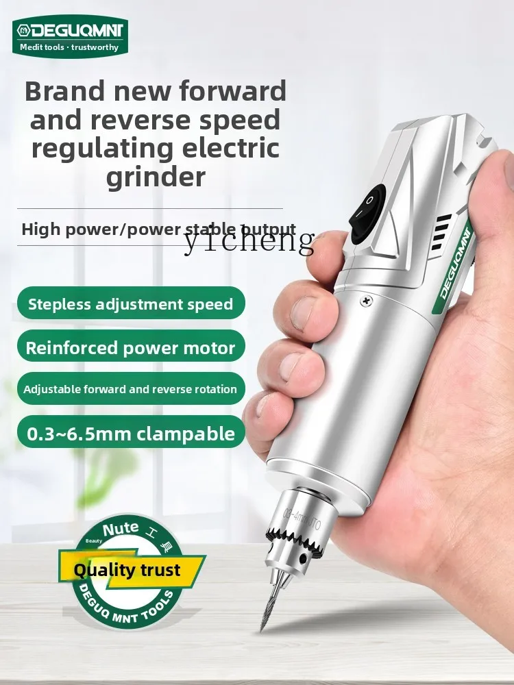 ZK Electric Grinder Small Handheld Mini Engraving Tool Wood Jade Electric Drill Polishing Artifact
ZK Electric Grinder Small Handheld Mini Engraving Tool Wood Jade Electric Drill Polishing Artifact