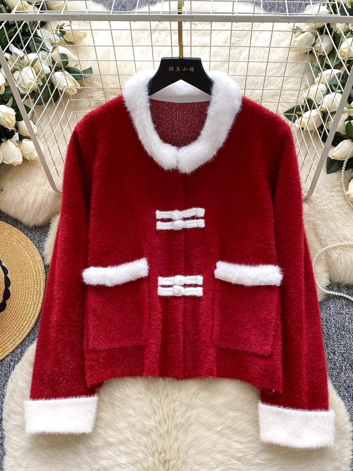 Retro Chinese Sle Fur Coat Women's Long Sve Button up Collar Outerwear Color Blo Design Age Defng Trendy Top
Retro Chinese Sle Fur Coat Women's Long Sve Button up Collar Outerwear Color Blo Design Age Defng Trendy Top