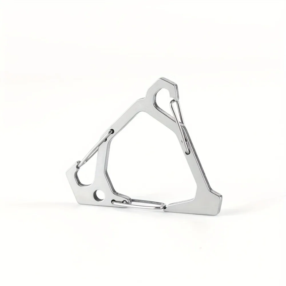 Triangle Hanging Buckle Stainless Steel Triangle Hanger Hook Multifunctional Rope Hanger Hook for Picnic Barbecue
Triangle Hanging Buckle Stainless Steel Triangle Hanger Hook Multifunctional Rope Hanger Hook for Picnic Barbecue