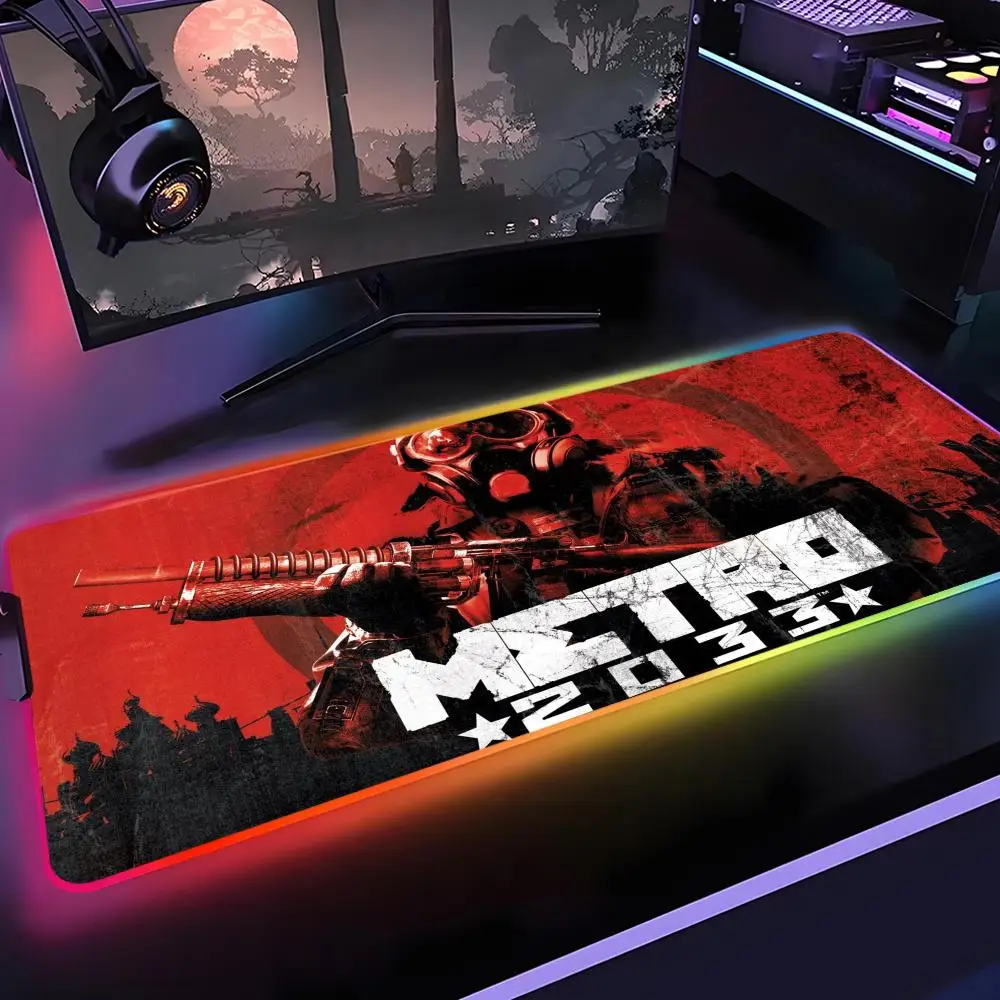 Metro 2033 Mouse Pad Gamer Rgb Desk Mat Back Light Led Mousepad Setup Gaming Accessories Deskmat Big Mousepad Backlight
Metro 2033 Mouse Pad Gamer Rgb Desk Mat Back Light Led Mousepad Setup Gaming Accessories Deskmat Big Mousepad Backlight