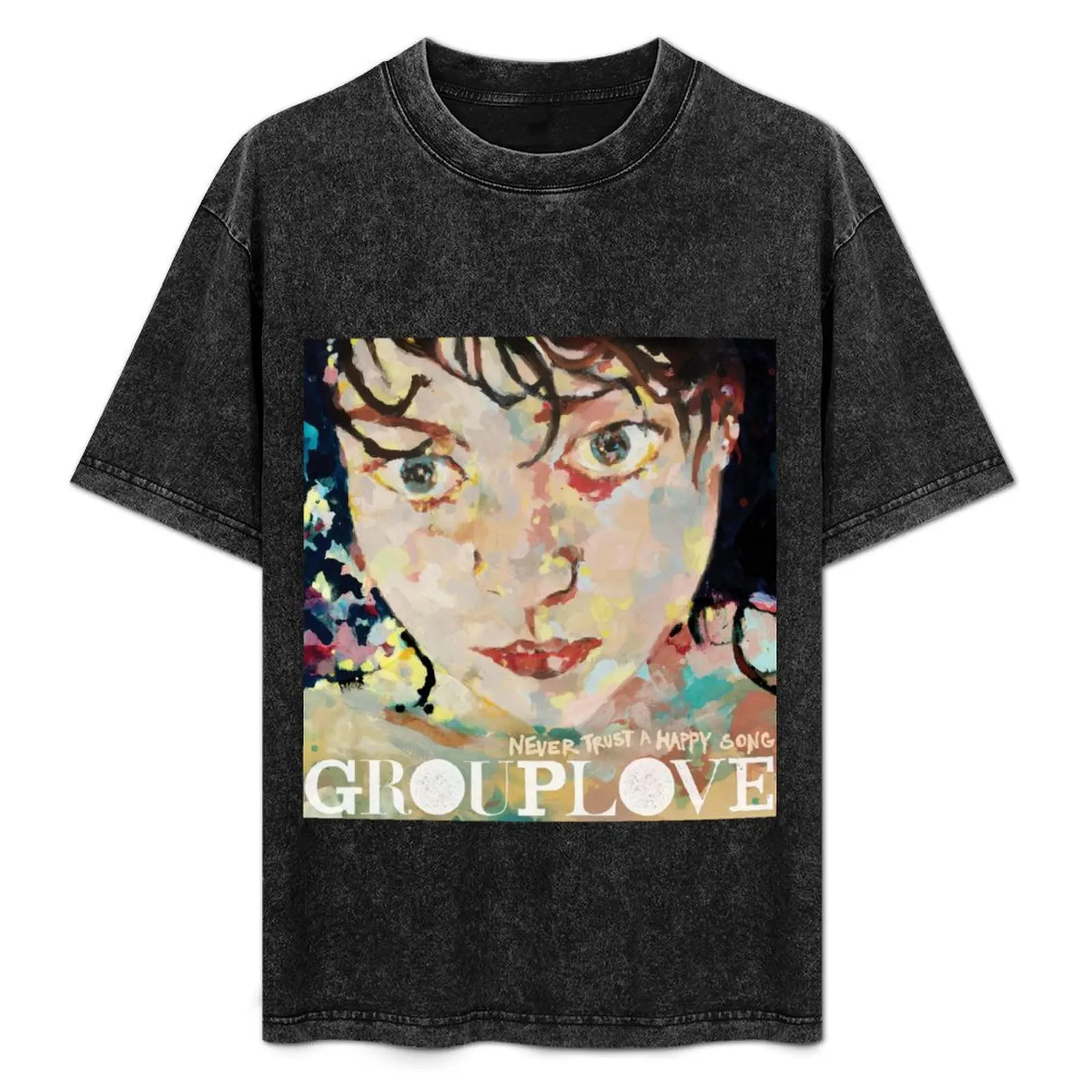 Never trust a happy song T-Shirt Casual Graphic Print Tee
Never trust a happy song T-Shirt Casual Graphic Print Tee