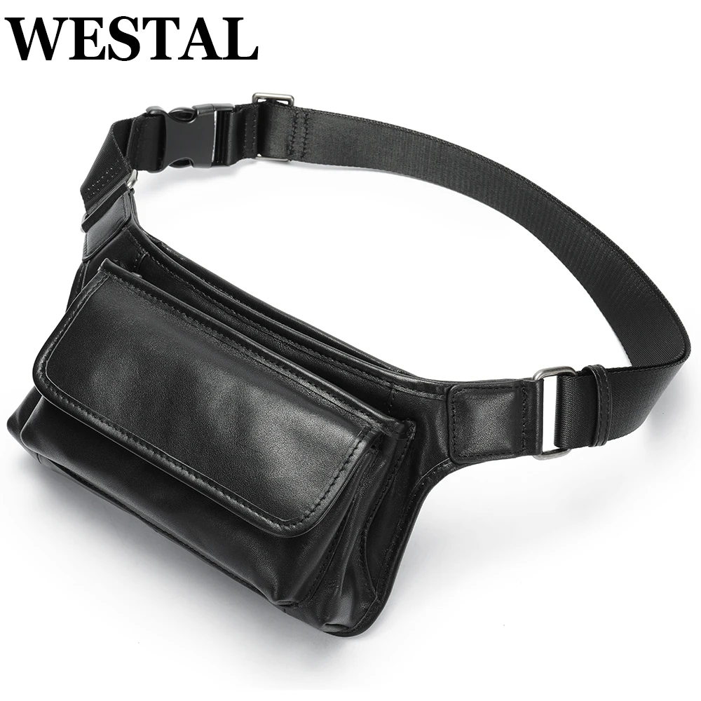 WESTAL Men's Chest Bag Cowhide Waist Pack Zipper Shoulder Bags Belt Male Cross Body Side Sling Bags Travel Business Casual
WESTAL Men's Chest Bag Cowhide Waist Pack Zipper Shoulder Bags Belt Male Cross Body Side Sling Bags Travel Business Casual