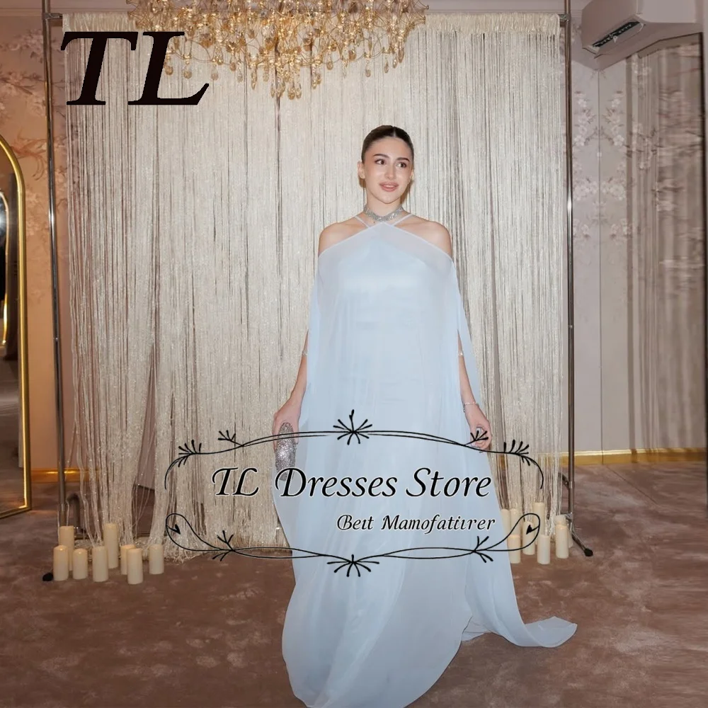 TL Chiffon Elegant Halter Prom Dresses Sleeves Formal Evening Gown For Wedding Customized Saudi Party Gown 2026
TL Chiffon Elegant Halter Prom Dresses Sleeves Formal Evening Gown For Wedding Customized Saudi Party Gown 2026