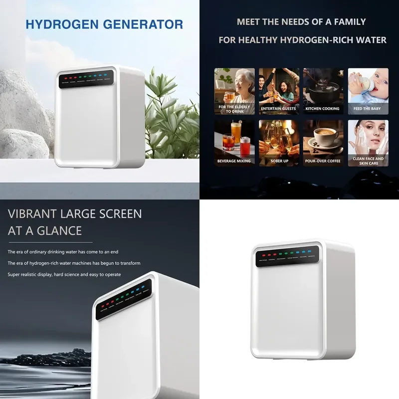 Electric Countertop Generator and Water Purifier Combination for Car and Household Use
Electric Countertop Generator and Water Purifier Combination for Car and Household Use