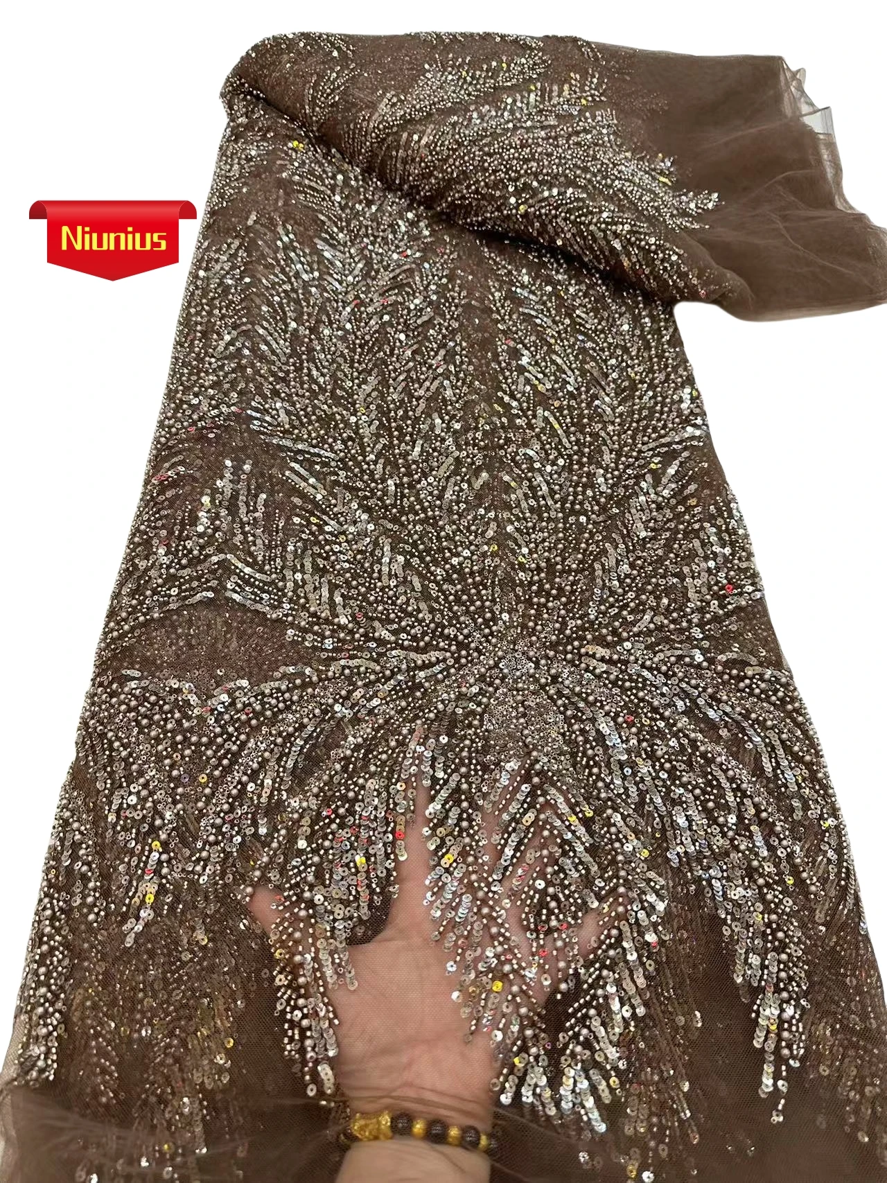 Best Quality Latest Austria Soft Elegant Delicate Luxurious Mesh Lace With Stones Fabric For Wedding Evening Dress NN1768_R
Best Quality Latest Austria Soft Elegant Delicate Luxurious Mesh Lace With Stones Fabric For Wedding Evening Dress NN1768_R