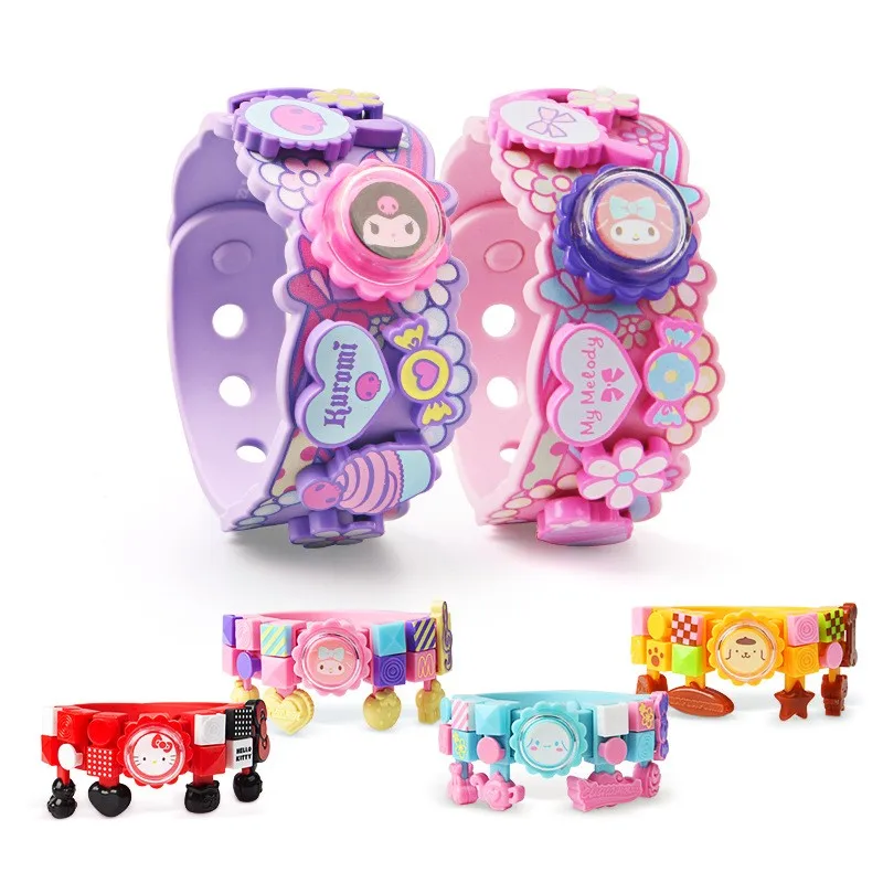 Sanrio Bracelet HelloKitty Kuromi My Melody Assembled Bracelet Jewelry Handmade Children's Birthday Gift Toy
Sanrio Bracelet HelloKitty Kuromi My Melody Assembled Bracelet Jewelry Handmade Children's Birthday Gift Toy