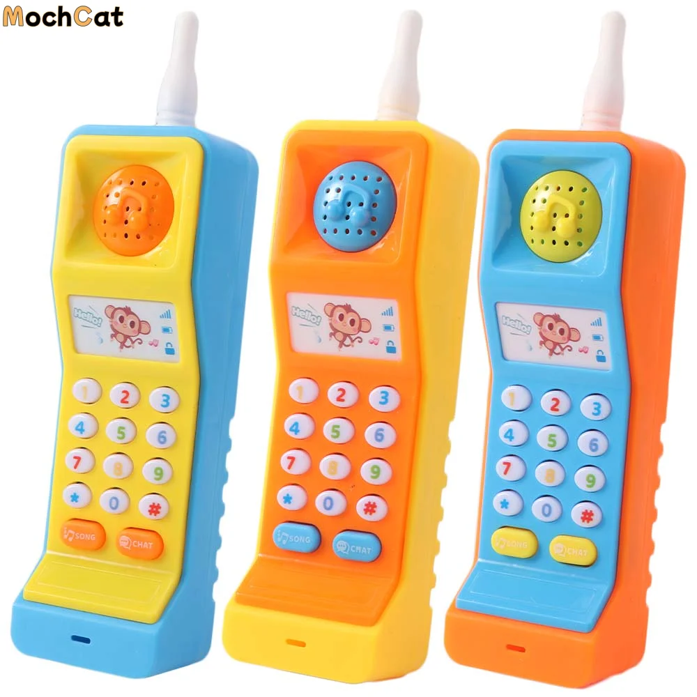 Musical Baby Phone Toys Simulation Electronic Mobile Phone Toy Enlightenment With Sound Light Kids Learning Cellphone
Musical Baby Phone Toys Simulation Electronic Mobile Phone Toy Enlightenment With Sound Light Kids Learning Cellphone