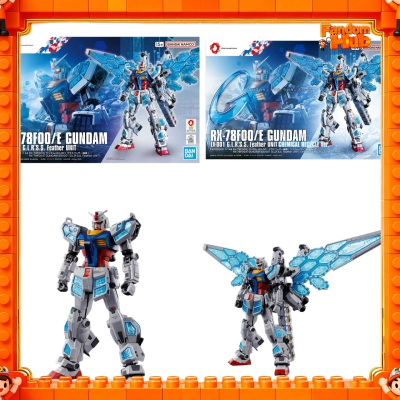 Bandai Gundam Hg Rx78f00 Osaka Expo 2025 Transparent Blue Glass Wing Equipment Assembly Model Kit Action Figure Toy Gift
Bandai Gundam Hg Rx78f00 Osaka Expo 2025 Transparent Blue Glass Wing Equipment Assembly Model Kit Action Figure Toy Gift