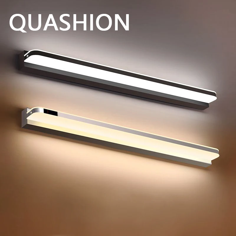 Nordic Modern Mirror Wall Lamps Metal Body Acrylic Lampshade Chrome Silver Sconce Lights LED Bathroom Decoration Bedroom Lustres
Nordic Modern Mirror Wall Lamps Metal Body Acrylic Lampshade Chrome Silver Sconce Lights LED Bathroom Decoration Bedroom Lustres