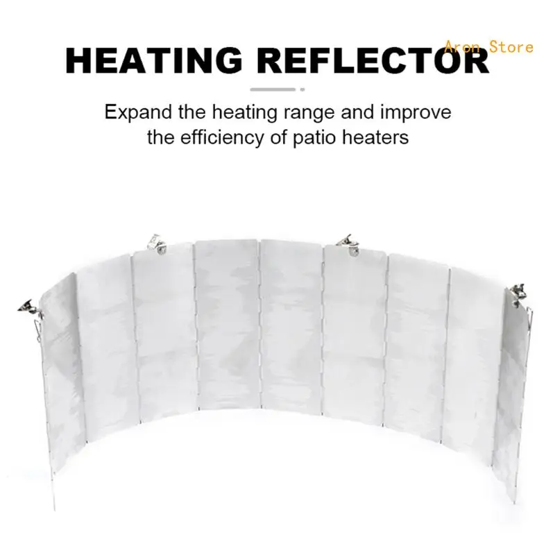 Heater Reflector Shield Heat Focusing Reflector for Round Natural Gas Propane Outdoor Patio Heaters Reflector Plate H3CF
Heater Reflector Shield Heat Focusing Reflector for Round Natural Gas Propane Outdoor Patio Heaters Reflector Plate H3CF