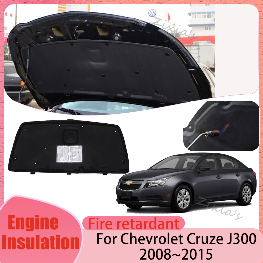 For Chevrolet Cruze J300 2008~2015 2014 Car Front Hood Engine linin Thermal Insulation Cotton Soundproof Mat Cover Accessories
For Chevrolet Cruze J300 2008~2015 2014 Car Front Hood Engine linin Thermal Insulation Cotton Soundproof Mat Cover Accessories