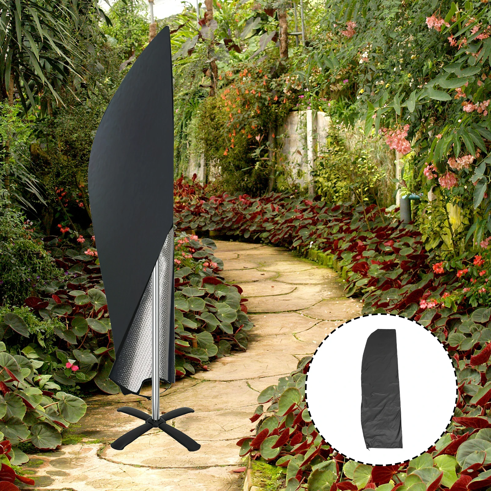 1 Set Outdoor Umbrella Cover Sun Protection Waterproof Dust-Proof Weatherproof Garden Parasol Protector Oxford Cloth Cover For
1 Set Outdoor Umbrella Cover Sun Protection Waterproof Dust-Proof Weatherproof Garden Parasol Protector Oxford Cloth Cover For
