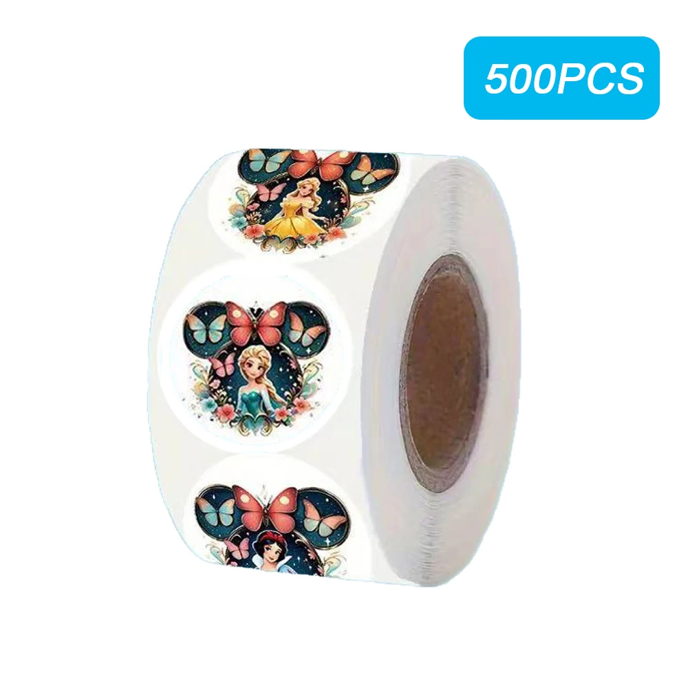 500pcs/roll Disney Cartoon Sealing Stickers Cute Stitch Mickey Mouse Reward Sticker DIY Notebook Luggage Phone Decals Decoration
500pcs/roll Disney Cartoon Sealing Stickers Cute Stitch Mickey Mouse Reward Sticker DIY Notebook Luggage Phone Decals Decoration