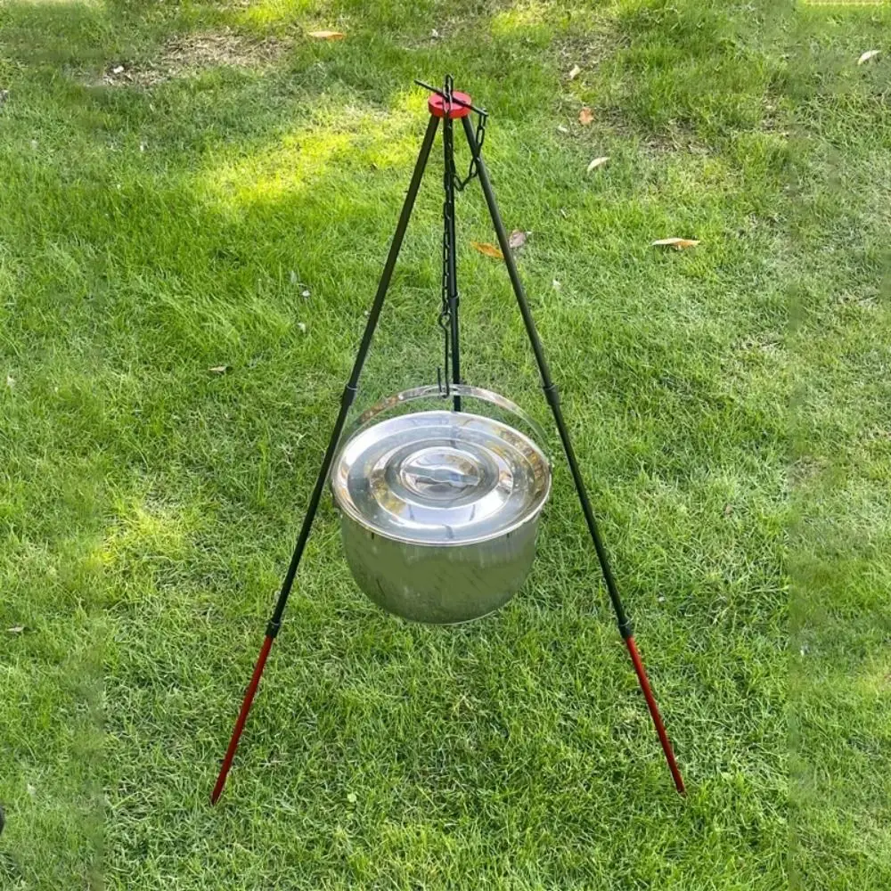 Stainless Steel Outdoor Camping Pot 17-26cm with Handle and Lid Hanging Camping Cookware Multifunctional Durable
Stainless Steel Outdoor Camping Pot 17-26cm with Handle and Lid Hanging Camping Cookware Multifunctional Durable