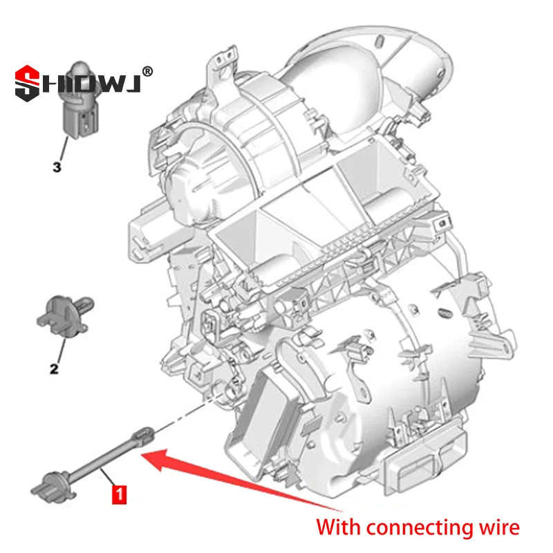 6445ZT 277239472R Car Evaporator Air Conditioner Temperature For 206/207/301/208/508/2008 For C2 C3
6445ZT 277239472R Car Evaporator Air Conditioner Temperature For 206/207/301/208/508/2008 For C2 C3