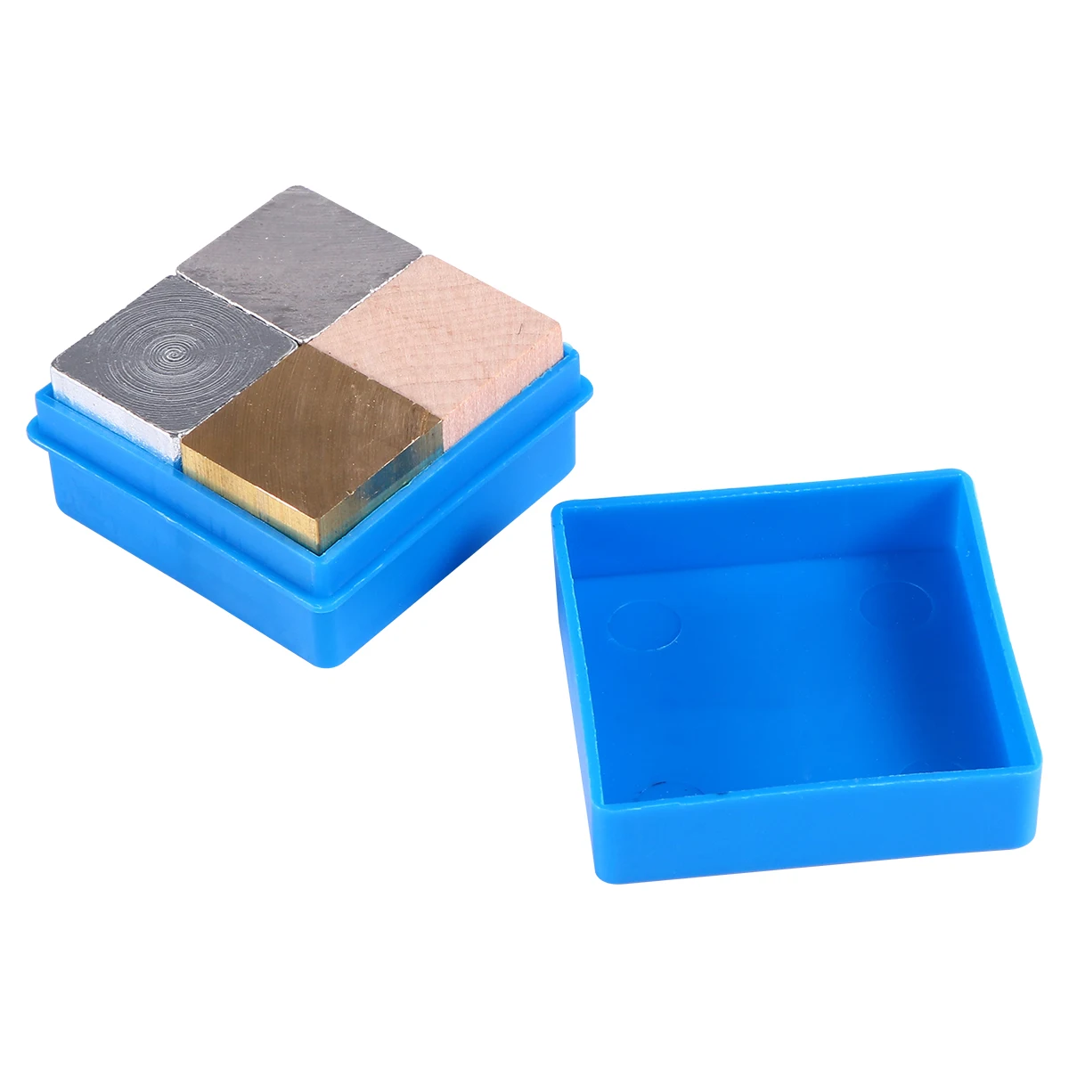 Density Teaching Instruments Copper Iron Aluminum Wood Cubes Polished Block Set Technology Precise Size Storage
Density Teaching Instruments Copper Iron Aluminum Wood Cubes Polished Block Set Technology Precise Size Storage