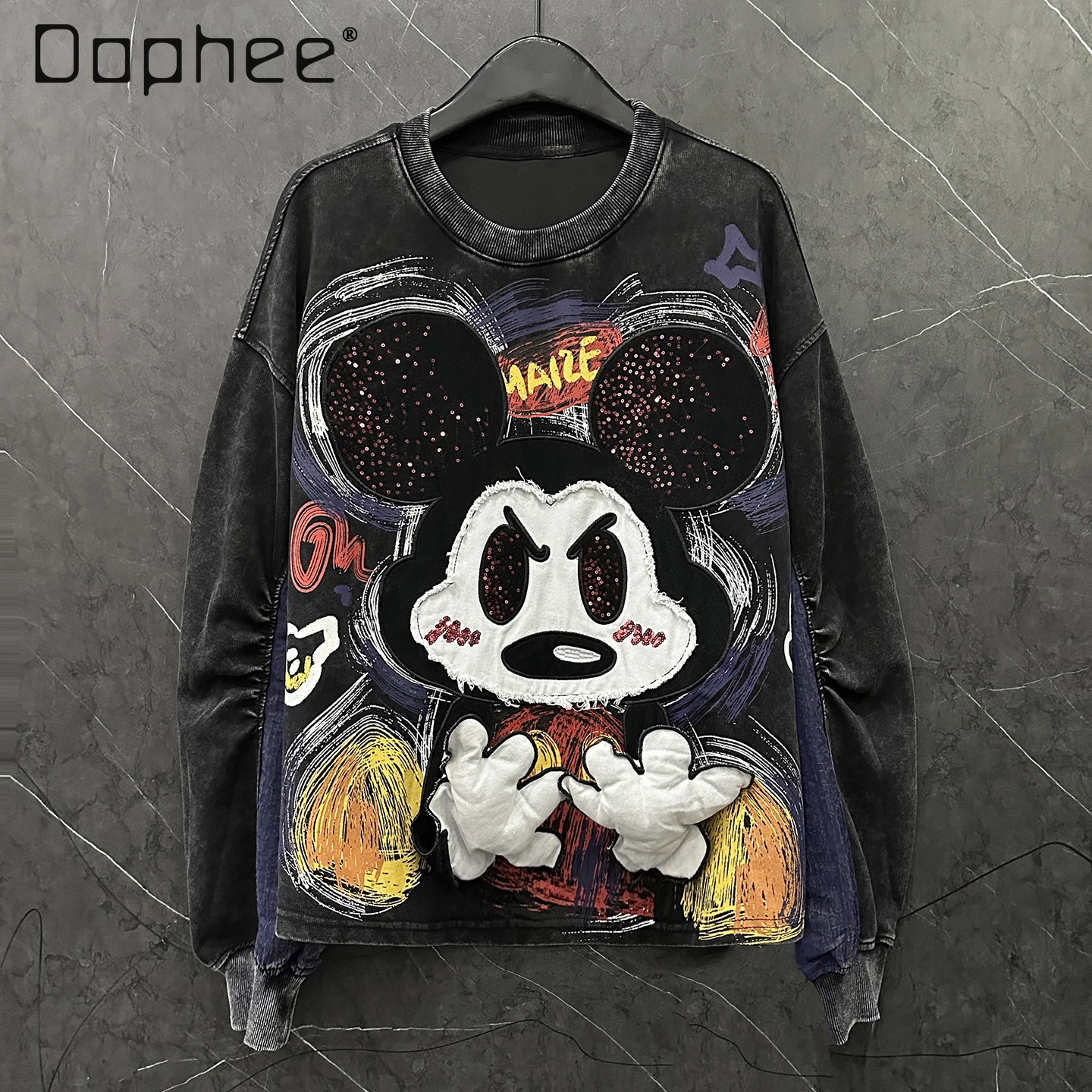2025 Autumn New Heavy Craft Three-Dimensional Design Cartoon Round Neck Sweatshirt for Women Loose Casual Style Versatile Top
2025 Autumn New Heavy Craft Three-Dimensional Design Cartoon Round Neck Sweatshirt for Women Loose Casual Style Versatile Top