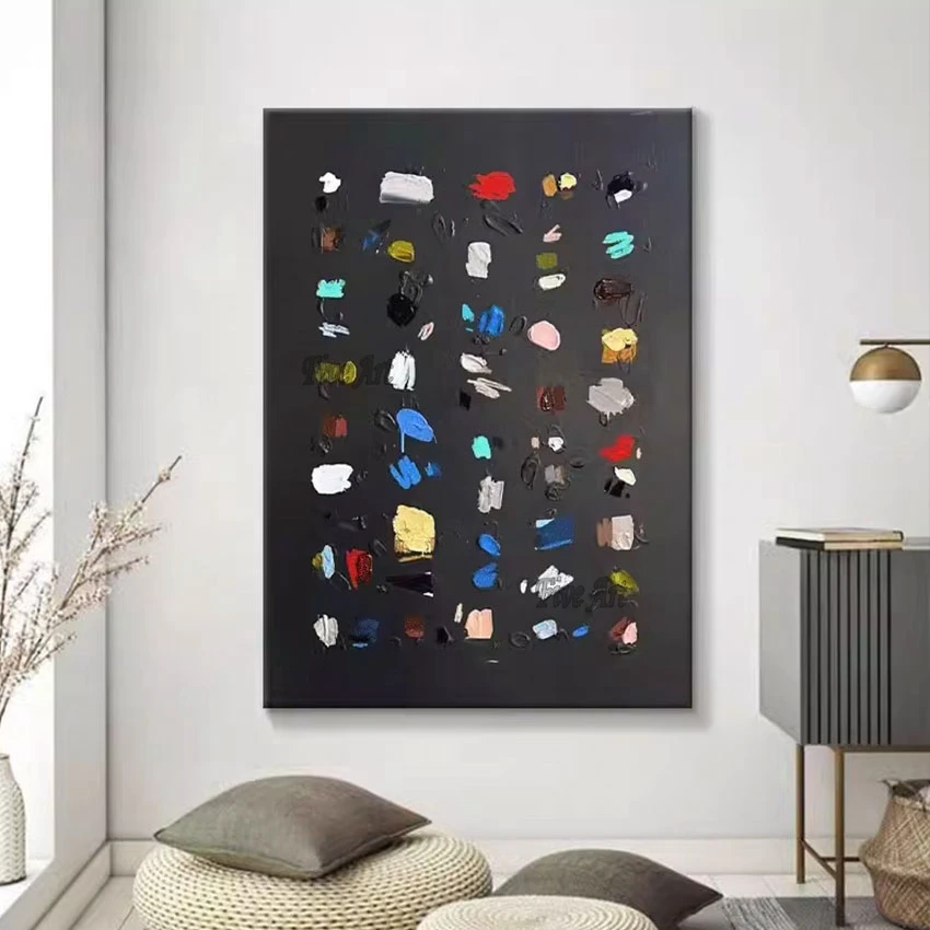 Простой дизайн, акриловая текстурированная абстрактная живопись, ручная роспись, демонстрация для украшения дома, настенные панно, холст
Простой дизайн, акриловая текстурированная абстрактная живопись, ручная роспись, демонстрация для украшения дома, настенные панно, холст