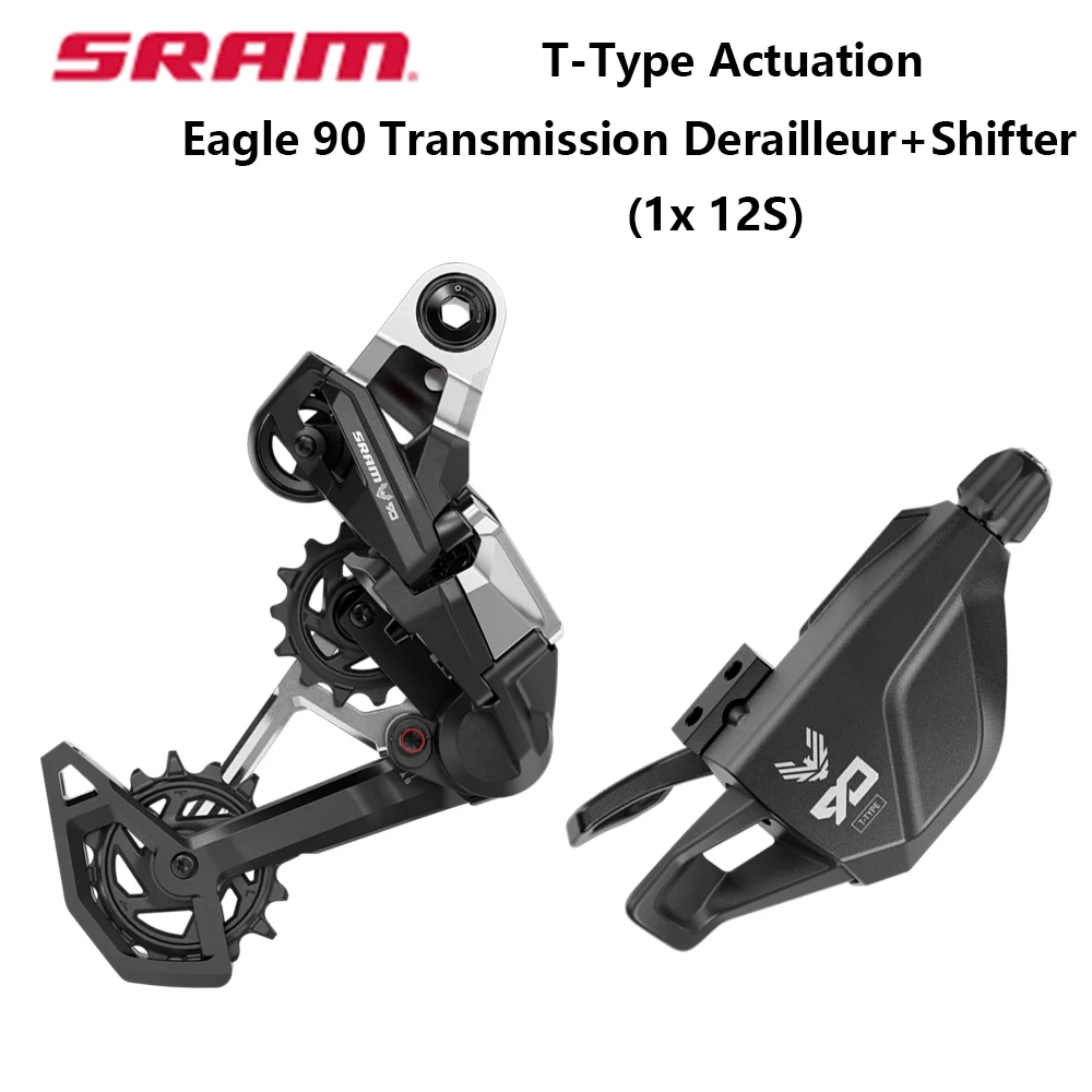 Трансмиссия SRAM Eagle 90: переключатель и манетка с Т-образным управлением, кабельное управление, 1x12 скоростей, для горного велосипеда
Трансмиссия SRAM Eagle 90: переключатель и манетка с Т-образным управлением, кабельное управление, 1x12 скоростей, для горного велосипеда
