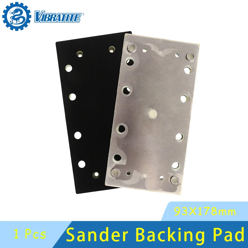 1 Pcs 93*178mm Replacement Sanding Pad 8 Holes Hook and Loop Sander Backing Plate for RS 300 EQ-Plus/LRS 93 Sanders Grinder
1 Pcs 93*178mm Replacement Sanding Pad 8 Holes Hook and Loop Sander Backing Plate for RS 300 EQ-Plus/LRS 93 Sanders Grinder
