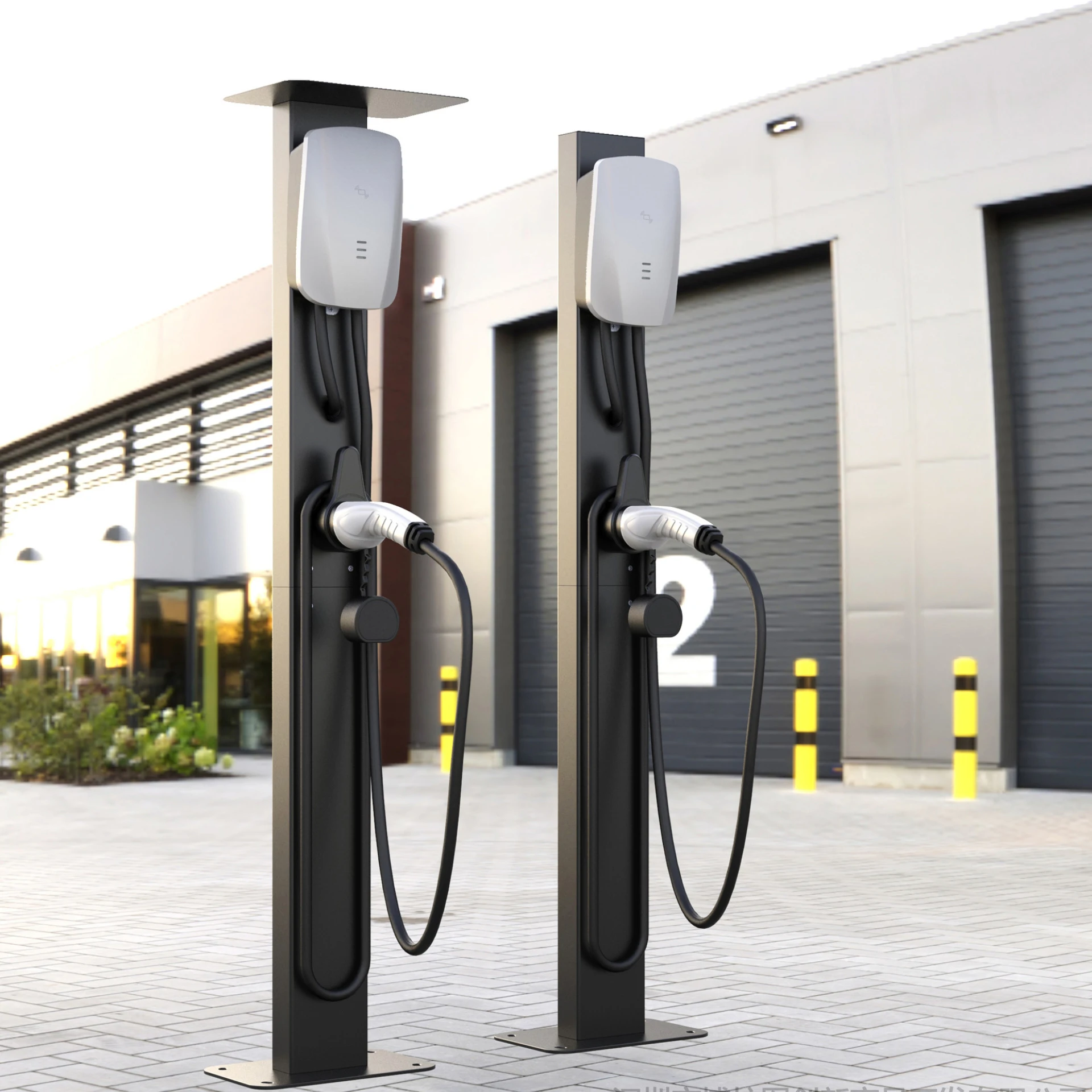 Electric Vehicle Charging Station Pile Post Upright Post Wall Mounted Pile for Tesla Wallbox EV Charger Type 1 Type2 Charger
Electric Vehicle Charging Station Pile Post Upright Post Wall Mounted Pile for Tesla Wallbox EV Charger Type 1 Type2 Charger