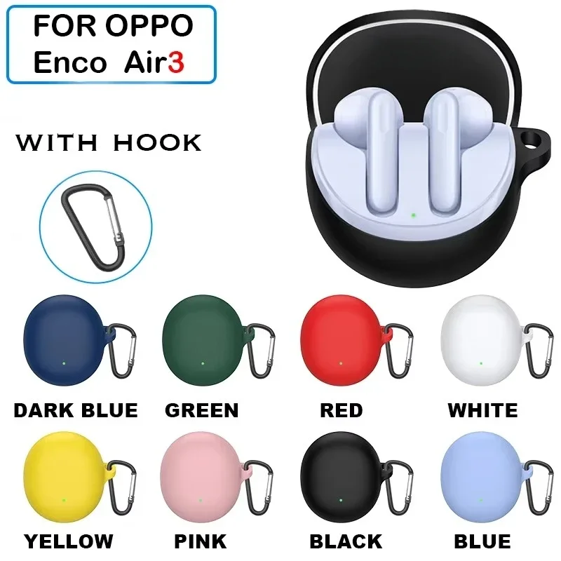 Bluetooth Earphone Liquid Silicone Soft Cover for OPPO Enco Air3 with Hook Anti-fall Protective Sleeve Oppo Enco Air 3 Case New
Bluetooth Earphone Liquid Silicone Soft Cover for OPPO Enco Air3 with Hook Anti-fall Protective Sleeve Oppo Enco Air 3 Case New