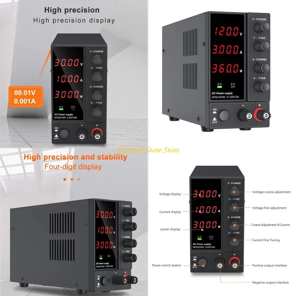 A3PC DCPower переменная подачи 0-30 В/60 В/120 В 0-10A Регулируемые скамьи Устройства Поставки питания.
A3PC DCPower переменная подачи 0-30 В/60 В/120 В 0-10A Регулируемые скамьи Устройства Поставки питания.