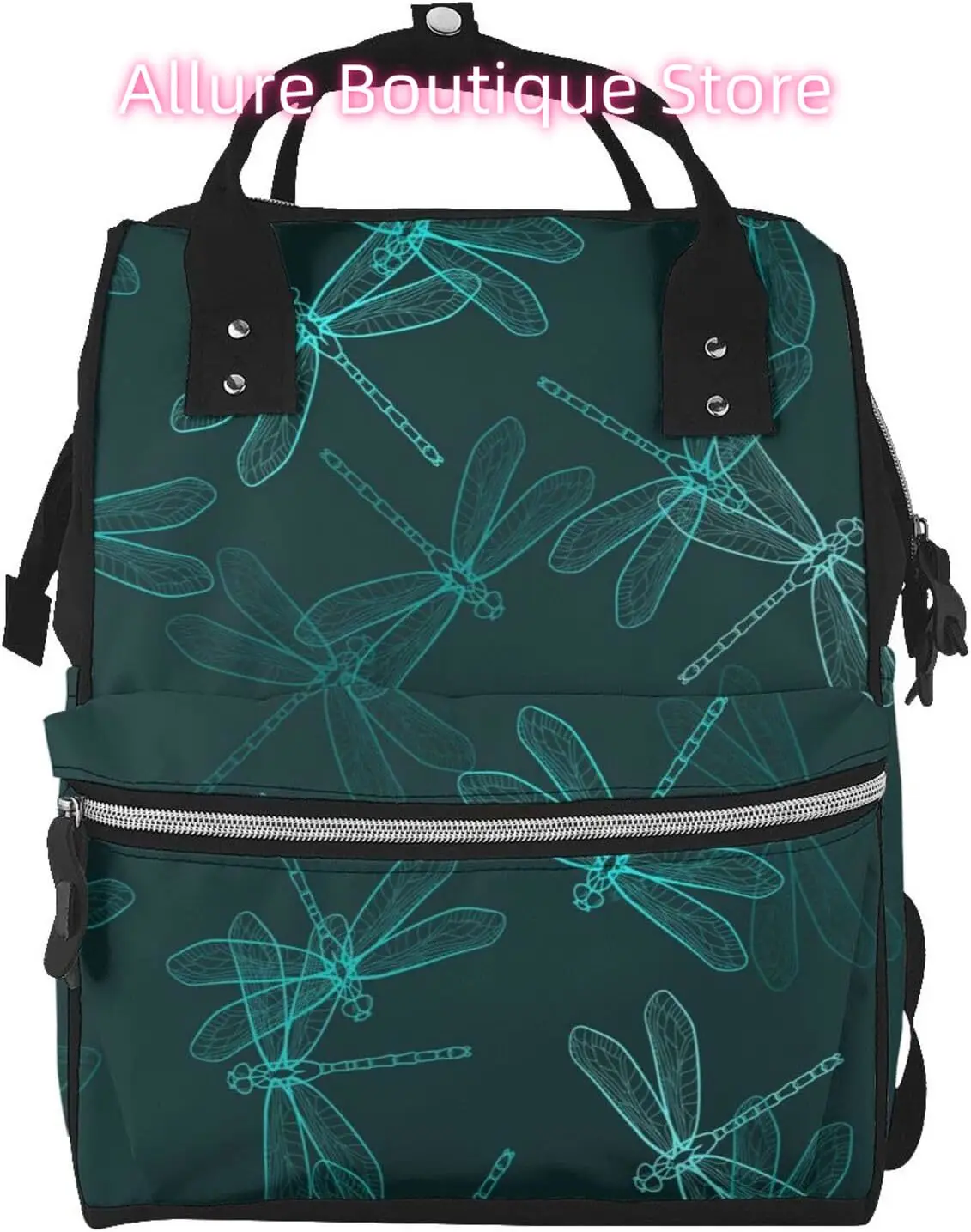 Mystic Dragonfly Diaper Bag Backpack for Women Large Capacity Nappy Bag Multifunction Waterproof Mummy Backpacks for Mom Dad Ess
Mystic Dragonfly Diaper Bag Backpack for Women Large Capacity Nappy Bag Multifunction Waterproof Mummy Backpacks for Mom Dad Ess