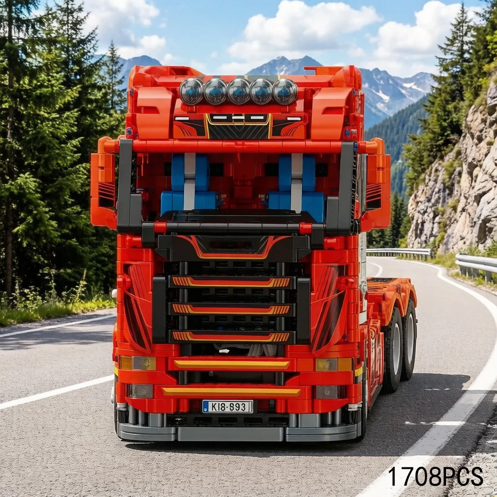 Technical Building Block Radio 2.4ghz Remote Control Vehicle Switzerland Large Container Truck Head Bricks Rc Toys Collection
Technical Building Block Radio 2.4ghz Remote Control Vehicle Switzerland Large Container Truck Head Bricks Rc Toys Collection